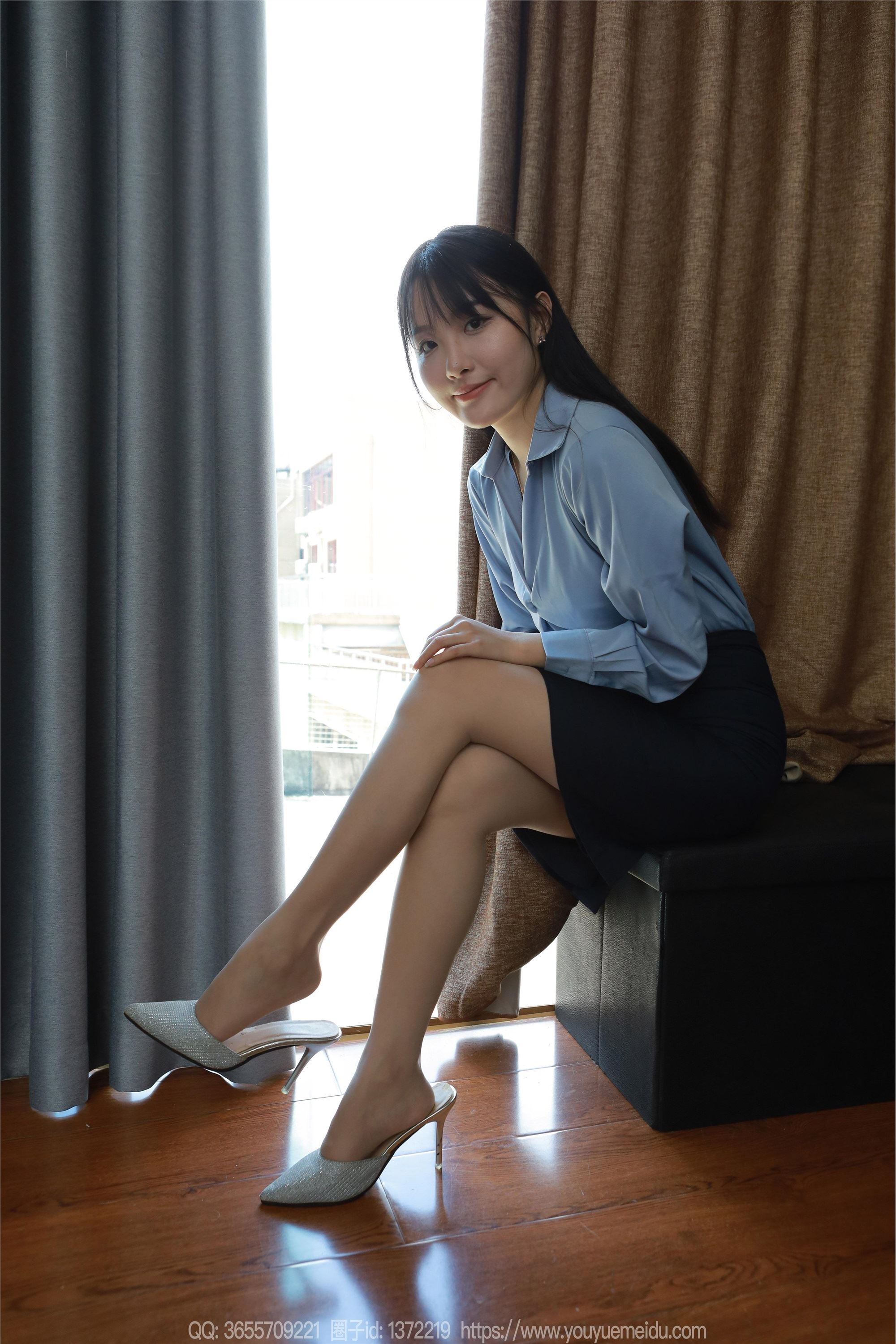 IESS异思趣向  2024.09.04 丝享家 1837 婉萍《蓝色衬衣》